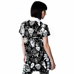 Killstar Ladies' Collar Top - Wicked -KILLSTAR SALES killstar ladies collar top wicked 52