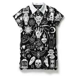 Killstar Ladies' Collar Top - Wicked -KILLSTAR SALES killstar ladies collar top wicked 53