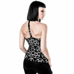 Killstar Neckholder Halter-Top - Venom On Edge Silver 7 Killstar Neckholder Halter-Top - Venom On Edge Silver -KILLSTAR SALES killstar neckholder halter top venom on edge silver2