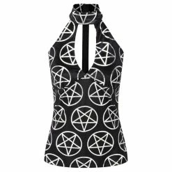Killstar Neckholder Halter-Top - Venom On Edge Silver 8 Killstar Neckholder Halter-Top - Venom On Edge Silver -KILLSTAR SALES killstar neckholder halter top venom on edge silver3