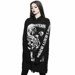 Killstar Oversized Shirt - Dead Rose