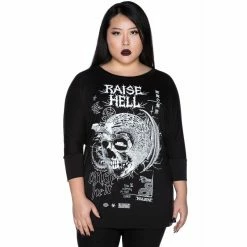 Killstar Raglan Tunic - Raise Hell -KILLSTAR SALES killstar raglan tunic raise hell3