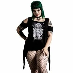 Killstar Relaxed Top - Cursed Penta