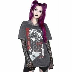 Killstar Relaxed Top - Dark Arts