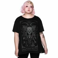 Killstar Relaxed Top - Deathless -KILLSTAR SALES killstar relaxed top deathless 13
