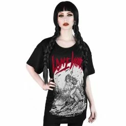 Killstar Relaxed Top - Lone Wolf