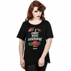 Killstar Relaxed Top - Nothing -KILLSTAR SALES killstar relaxed top nothing 12