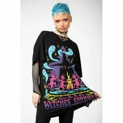 Killstar Relaxed Top - Witches Sabbath -KILLSTAR SALES killstar relaxed top witches sabbath 15