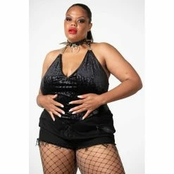 KILLSTAR Strappy Top - Alley Cat Black 13 KILLSTAR Strappy Top - Alley Cat Black -KILLSTAR SALES killstar strappy top alley cat black6