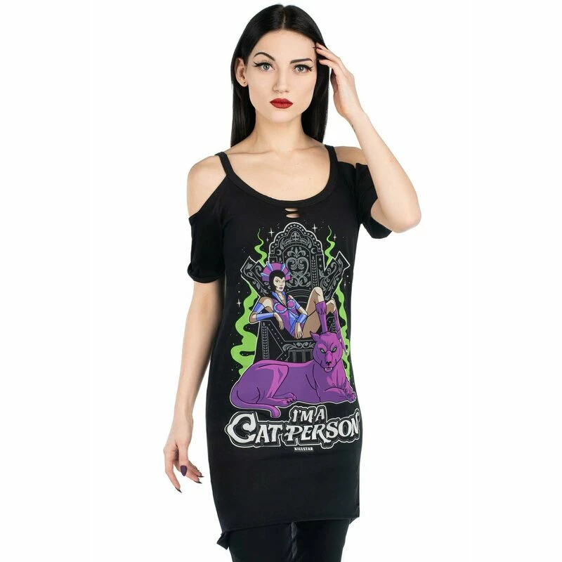 Killstar Strappy Top - Cat Person Distress 3 Killstar Strappy Top - Cat Person Distress
