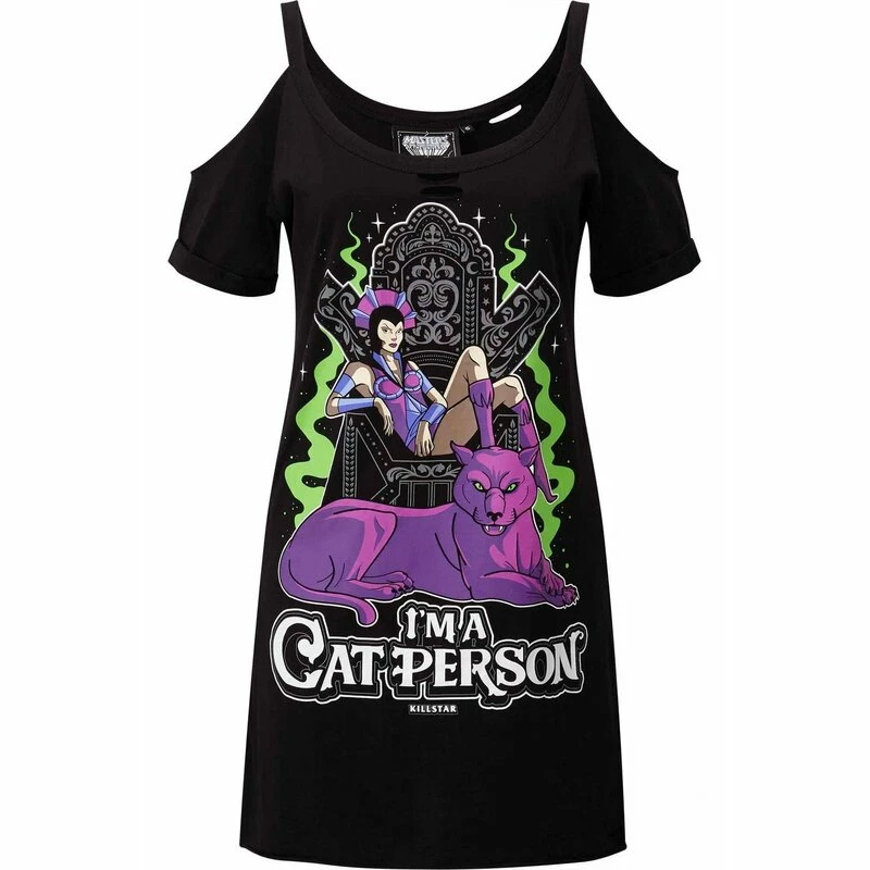 Killstar Strappy Top - Cat Person Distress 6 Killstar Strappy Top - Cat Person Distress - Image 4