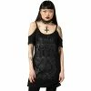 Killstar Strappy Top - Dark Forces Distress -KILLSTAR SALES killstar strappy top dark forces distress