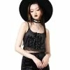 KILLSTAR Strappy Top - Fabled Black
