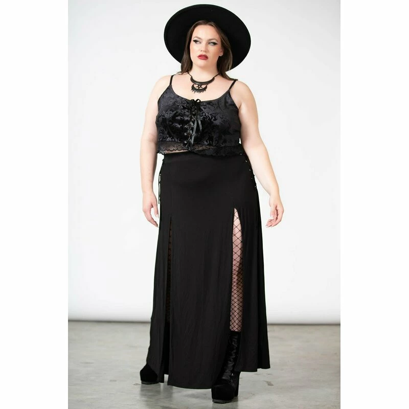 KILLSTAR Strappy Top - Fabled Black 8 KILLSTAR Strappy Top - Fabled Black - Image 6