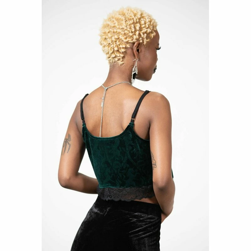 KILLSTAR Strappy Top - Fabled Emerald 7 KILLSTAR Strappy Top - Fabled Emerald - Image 5
