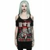 Killstar Strappy Top - Glory Distress -KILLSTAR SALES killstar strappy top glory distress