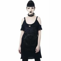 Killstar Strappy Top - Heaven Can Wait Distress