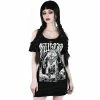 Killstar Strappy Top - Hungry Distress -KILLSTAR SALES killstar strappy top hungry distress
