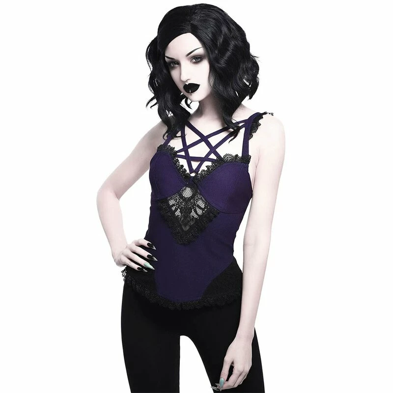 Killstar Strappy Top - Lydia Plum 3 Killstar Strappy Top - Lydia Plum