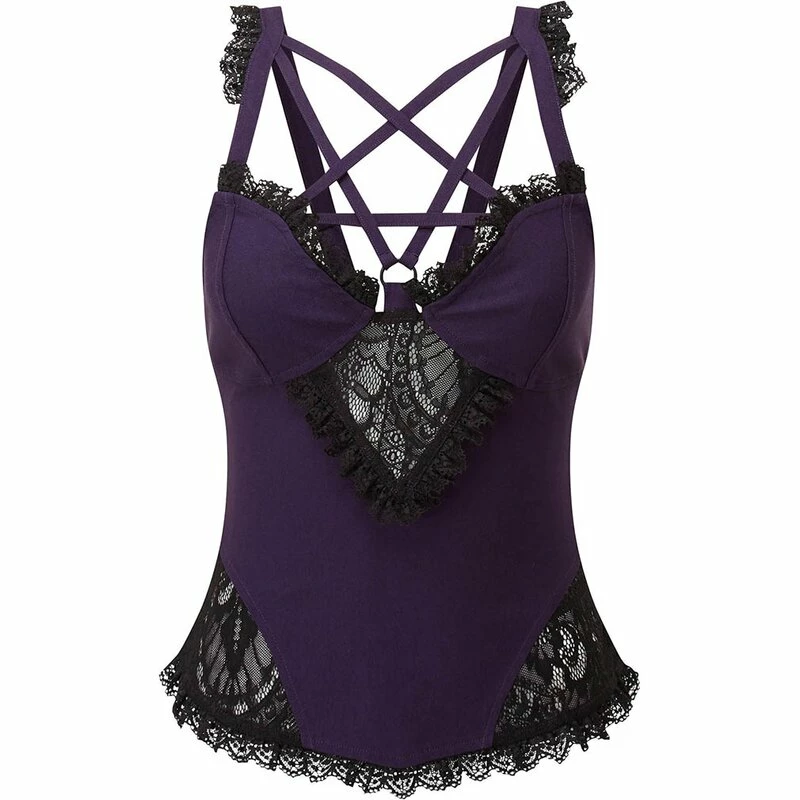 Killstar Strappy Top - Lydia Plum 7 Killstar Strappy Top - Lydia Plum - Image 5