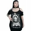 Killstar Strappy Top - Moonspell Distress