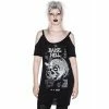 Killstar Strappy Top - Raise Hell Distress -KILLSTAR SALES killstar strappy top raise hell distress