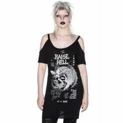 Killstar Strappy Top - Raise Hell Distress