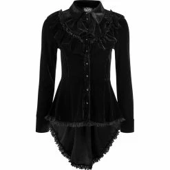 Killstar Velvet Blouse - Procession 11 Killstar Velvet Blouse - Procession -KILLSTAR SALES killstar velvet blouse procession4
