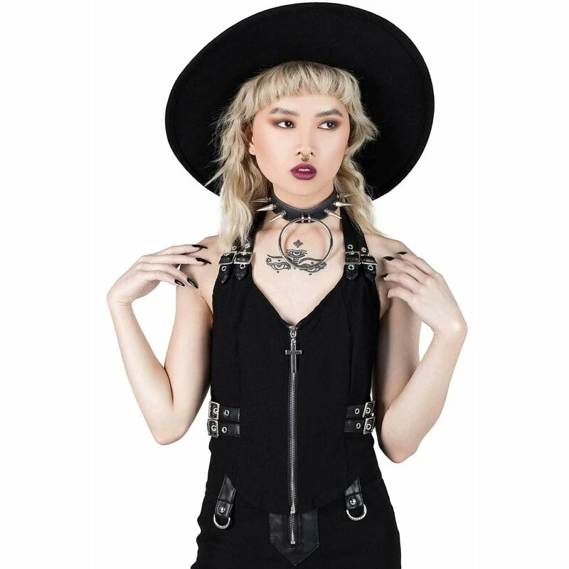 Killstar Vest - Ravana Black 3 Killstar Vest - Ravana Black