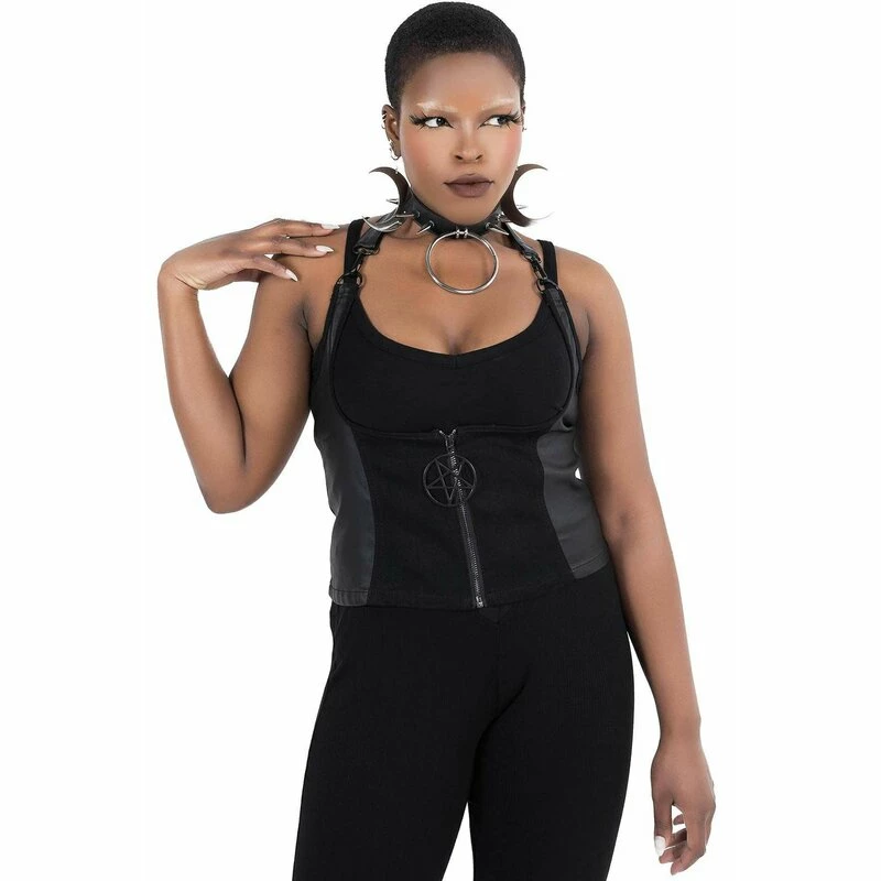 Killstar Vest - Wasteland Corset 4 Killstar Vest - Wasteland Corset - Image 2