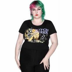 Killstar X Vince Ray Crop Top - Witch Queen 9 Killstar X Vince Ray Crop Top - Witch Queen -KILLSTAR SALES killstar x vince ray crop top witch queen 13