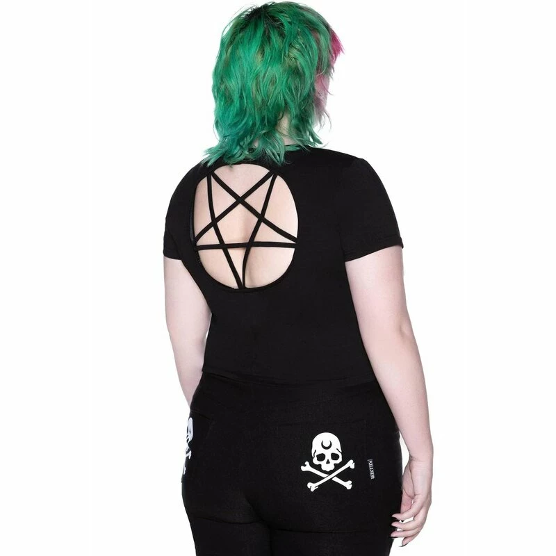 Killstar X Vince Ray Crop Top - Witch Queen 6 Killstar X Vince Ray Crop Top - Witch Queen - Image 4