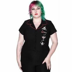 Killstar X Vince Ray Gothic Shirt - She Devil -KILLSTAR SALES killstar x vince ray gothic shirt she devil3