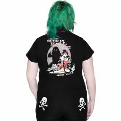 Killstar X Vince Ray Gothic Shirt - She Devil -KILLSTAR SALES killstar x vince ray gothic shirt she devil4