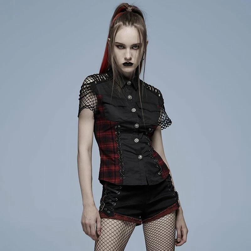 Punk Rave Blouse - Manifesto 3 Punk Rave Blouse - Manifesto