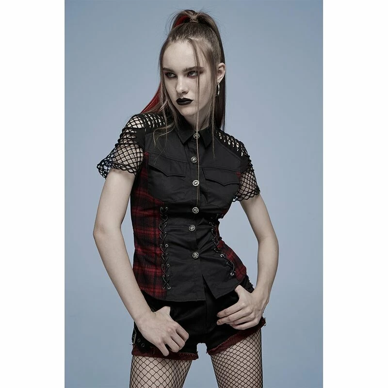 Punk Rave Blouse - Manifesto 4 Punk Rave Blouse - Manifesto - Image 2