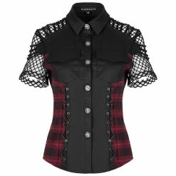 Punk Rave Blouse - Manifesto 12 Punk Rave Blouse - Manifesto -KILLSTAR SALES punk rave blouse manifesto 15