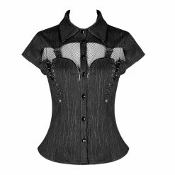Punk Rave Blouse - Satori Shirt -KILLSTAR SALES punk rave blouse satori shirt4