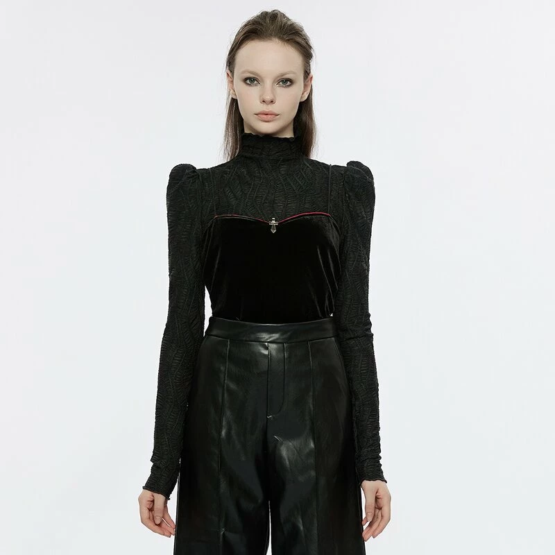 Punk Rave Blouse With Spaghetti-Top - Amarissa 3 Punk Rave Blouse With Spaghetti-Top - Amarissa