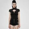 Punk Rave Bolero - Black Lotus 1 Punk Rave Bolero - Black Lotus -KILLSTAR SALES punk rave bolero black lotus 1