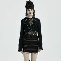 Punk Rave Bolero - Shadow Hood 10 Punk Rave Bolero - Shadow Hood -KILLSTAR SALES punk rave bolero shadow hood 13