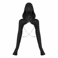 Punk Rave Bolero - Shadow Hood 12 Punk Rave Bolero - Shadow Hood -KILLSTAR SALES punk rave bolero shadow hood 15