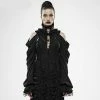 Punk Rave Bolero - Swan Black 1 Punk Rave Bolero - Swan Black -KILLSTAR SALES punk rave bolero swan black