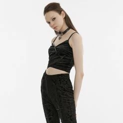 Punk Rave Crop Top - Cthulhu -KILLSTAR SALES punk rave crop top cthulhu 13