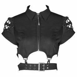 Punk Rave Crop Top - Furiosa -KILLSTAR SALES punk rave crop top furiosa 16