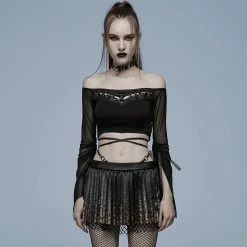 Punk Rave Crop Top - Shadow's Song