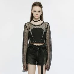 Punk Rave Crop Top - Stitches