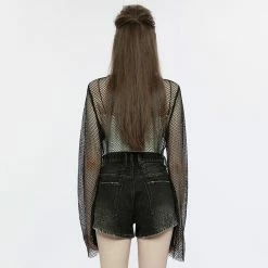 Punk Rave Crop Top - Stitches -KILLSTAR SALES punk rave crop top stitches 13