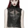 Punk Rave Faux Leather Top - Second Skin