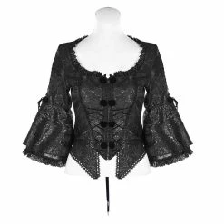 Punk Rave Gothic Blouse - Baroque Flower 12 Punk Rave Gothic Blouse - Baroque Flower -KILLSTAR SALES punk rave gothic blouse baroque flower5